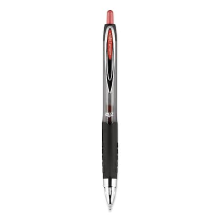Vertex 0.7 mm 207 Retractable Gel Pen, Red, 12PK VE3752261